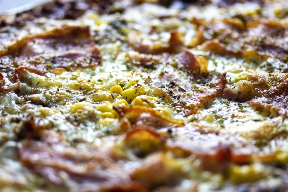 Pizza in Nahaufnahme – Fotografie Nikreative