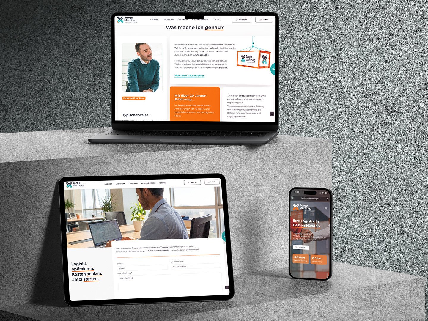 Jorge Mart&iacute;nez Consulting &ndash; Website-Launch | Nikreative