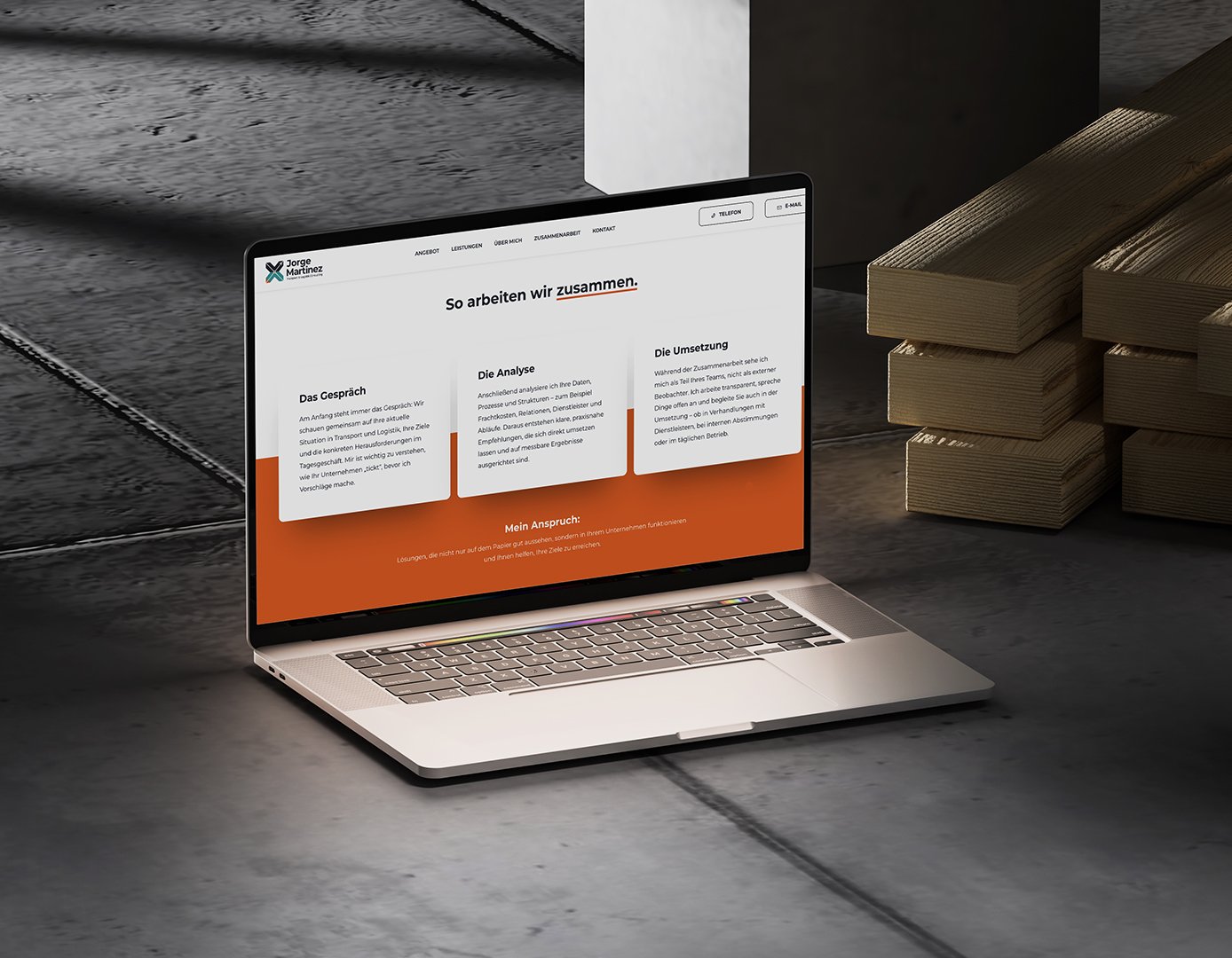 Jorge Martínez Consulting – Website-Launch | Nikreative