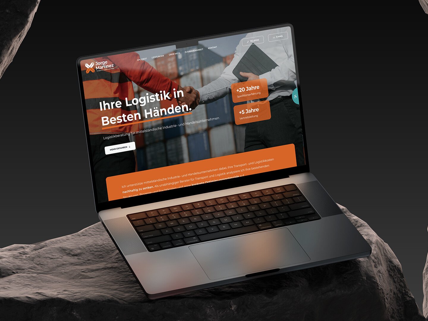 Jorge Martínez Consulting – Website-Launch | Nikreative
